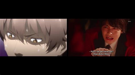 Comparison Kakegurui Anime And Drama Audio Youtube