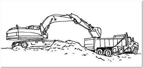 excavator coloring page truck coloring pages coloring pages tractor coloring pages