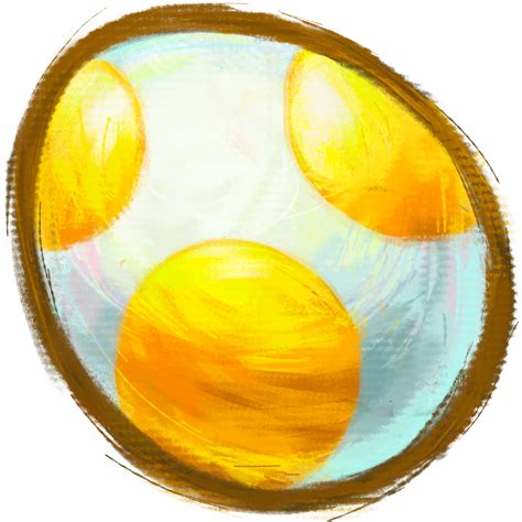 Fileyoshi Egg Yellow Artwork Yoshis New Islandpng Super Mario
