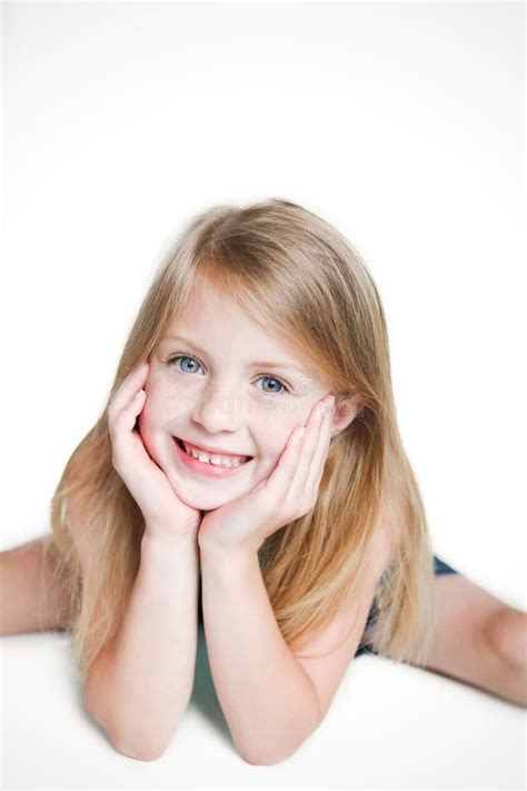 Cute Little Girl Smiling Stock Photo Image Of Smiles 31213162
