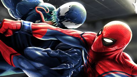 Spider Man Vs Venom Wallpapers Top Free Spider Man Vs Venom