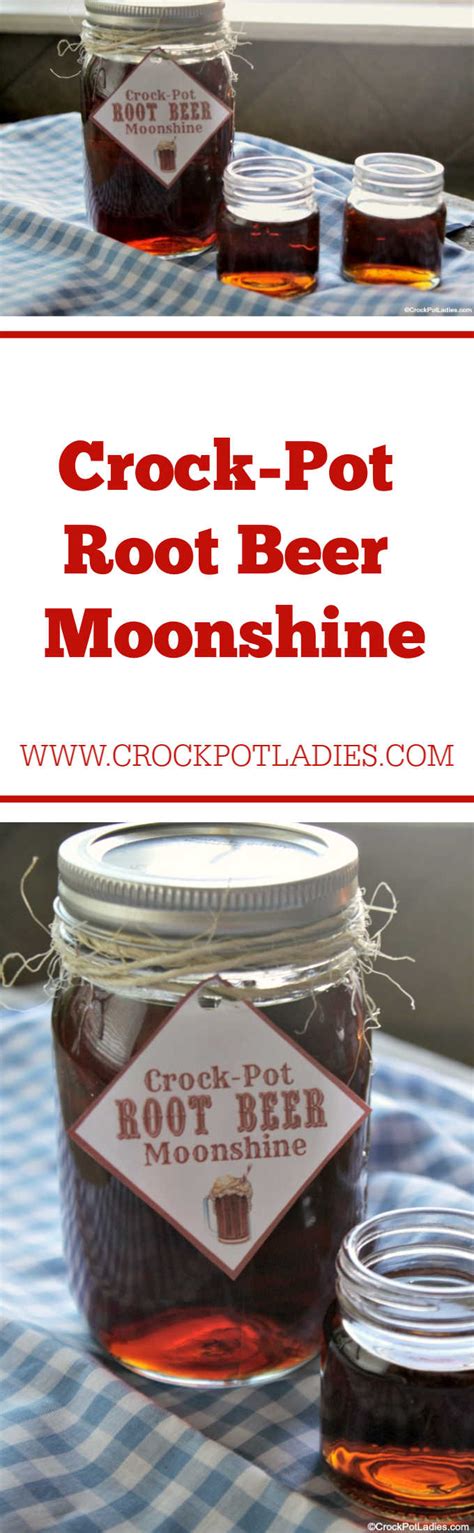 Drick en ode till din ungdom med denna root beer moonshine. Crock-Pot Root Beer Moonshine + Video - Crock-Pot Ladies