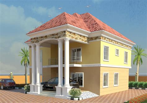 Modern Duplex House Designs Nigeria Style Home Building Plans 144646