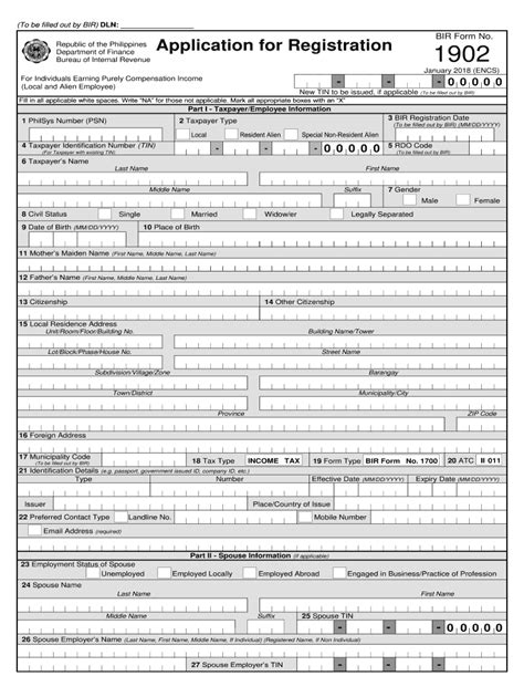 Ph Bir 1902 2018 Fill And Sign Printable Template Online Us Legal Forms