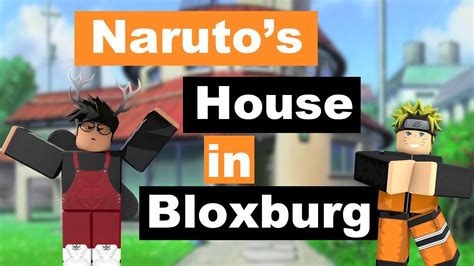 Building Naruto Uzumakis House Roblox Bloxburg Youtube