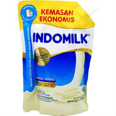 Jual Susu Kental Manis Indomilk 560grskm Kemasan Ekonomis Pouch Indonesiashopee Indonesia