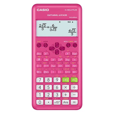 Calculadora Cientifica Fx Laplus Pksmt Casio Rosa