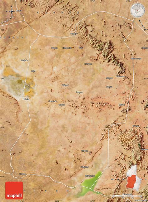 Satellite Map Of Dodoma