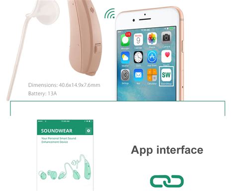 Blue Tooth Hearing Aid Smart Phone Controlled Hearing Aid Fma201