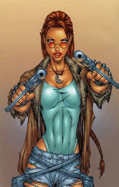 Artiste Michael Turner Tomb Raider Comic Tomb Raider Lara Croft