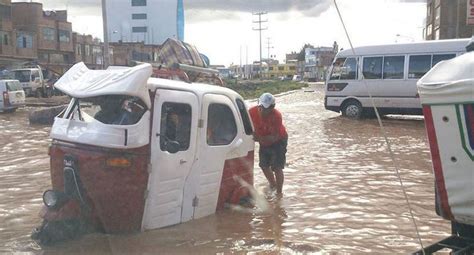 Calles Y Viviendas De Juliaca Se Inundaron Por Una Lluvia Torrencial Perú Correo
