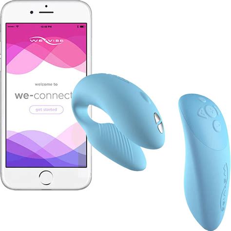We Vibe Chorus Smartphone App Controlled Wireless Remote Couples Vibrator Blue