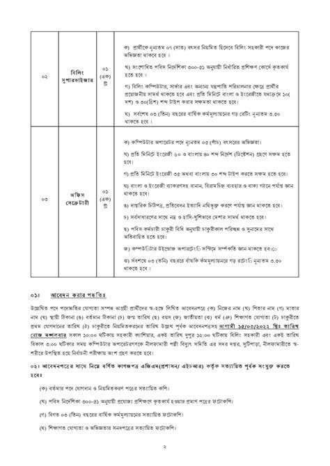 Bangladesh Rural Electrification Board Breb Job Circular 2022