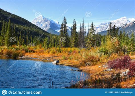 Kananaskis Trail In Banff National Park Stock Image Image Of Nature