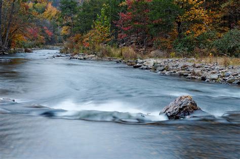 Mountain Fork River In The Fall Photograph By Silvio Ligutti Fine Art