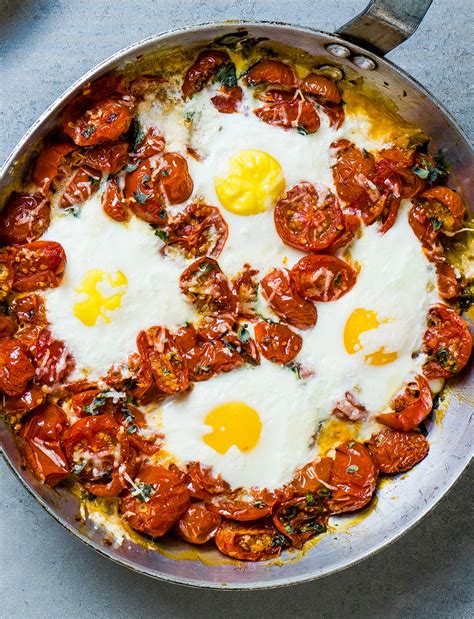 One Pan Italian Baked Eggs Recipe Sainsburys Magazine