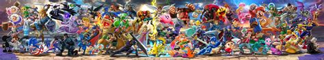 [7752x1440] Super Smash Bros. Ultimate Banner probably best quality