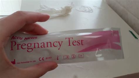 Live Pregnancy Test Youtube