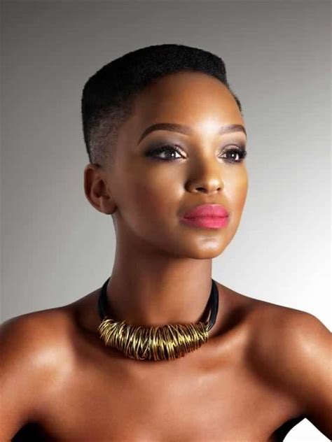 Africaday 20 Sa Female Celebs Proved That Short Hair Better Than Weave