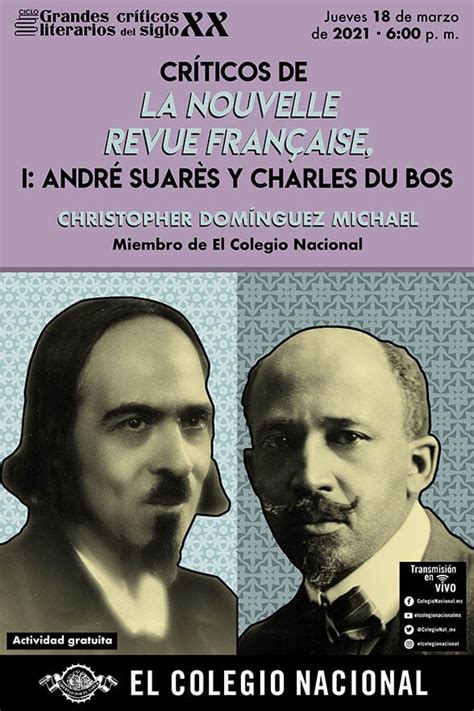 Collaborateur De La Nouvelle Revue Française - Críticos de la Nouvelle Revue Française, I: André Suarès y Charles Du
