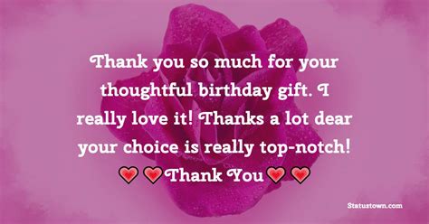 Thank You Messages For Birthday T Wishesmsg 43 Off