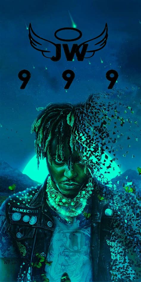 Us rapper juice wrld has topped the uk album charts, seven months after his death at the age of 21. #freetoedit #juice #wrld #juicewrld #wallpaper #rip #blue ...