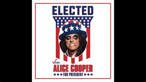 alice cooper elected hd lyrics youtube