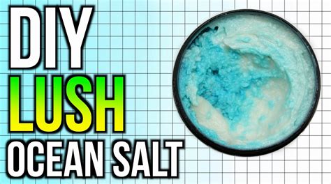 Get your skin smooth and glowing with our bestselling sea salt and vodka face and body scrub to clarify and buff all skin types. DIY Lush Ocean Salt Scrub! | Ocean salt scrub, Ocean salt, Ocean salt scrub diy