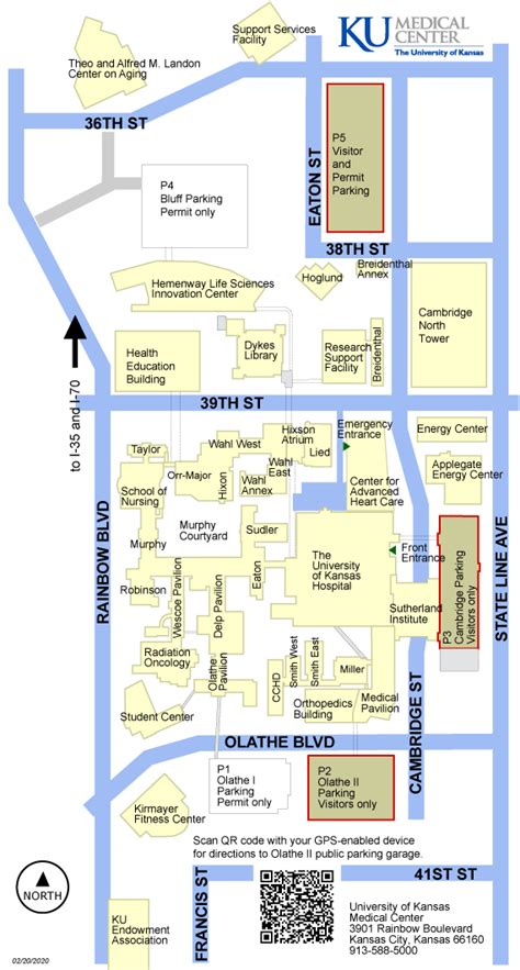 University Of Kansas Medical Center Campus Map