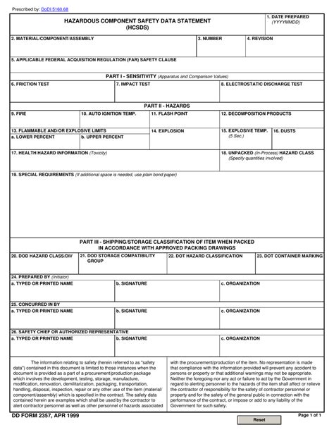 Dd Form 2357 Fill Out Sign Online And Download Fillable Pdf