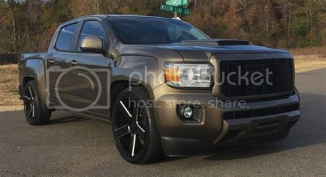 Lowered 2016 Gmc Canyon Diesel Belltech Chevy Colorado And Gmc Canyon