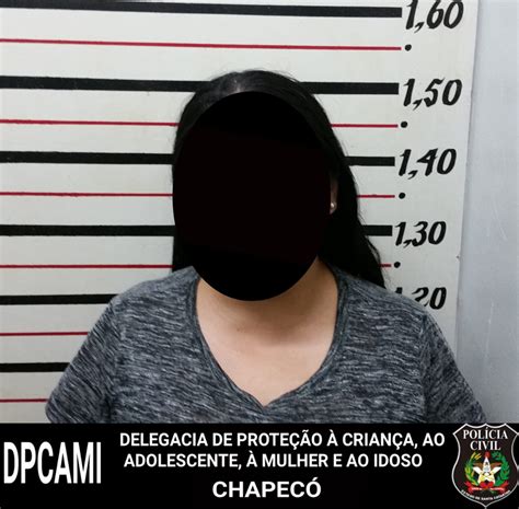 Polícia Civil prende em flagrante por tortura mulher que agredia a filha Notícias Chapecó Org
