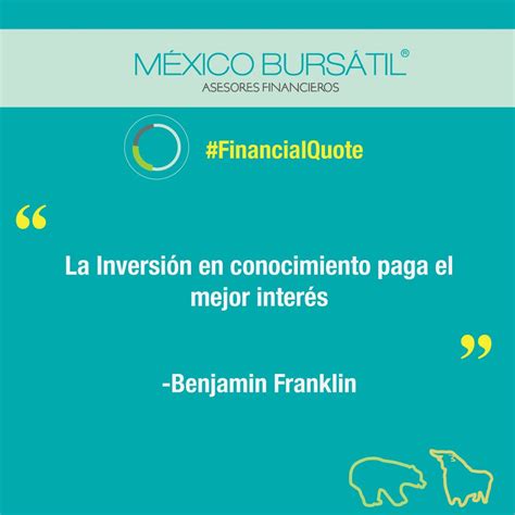 México Bursátil | asesores financieros | Financial quotes, Financial advisors, Financial