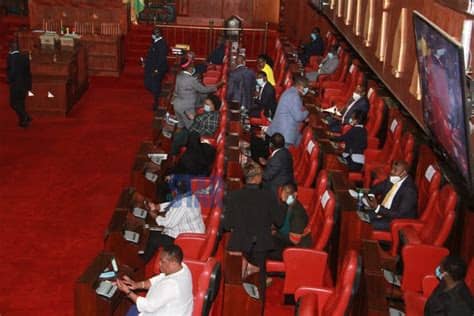 Senators found mr sonko guilty of four. LIVE: Sonko impeachment motion kicks off