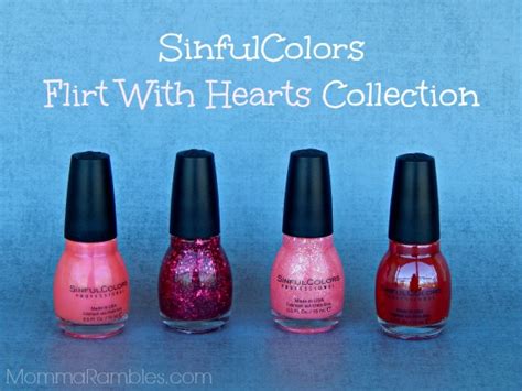 Flirt Up Your Nails For Valentines Day ~ Sinfulcolors Flirt With