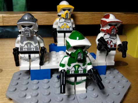 Lego Star Wars Arf Scout Commanders Ponds Gree Cody