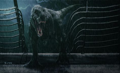 Rexy 3d Jurassic Park By Wolfhooligans On Deviantart