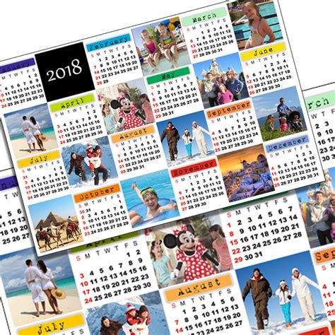 Collage Calendar Photociancio