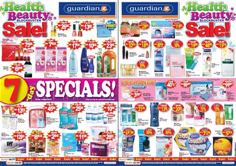 Guardian malaysia is a home grown malaysian business that has grown to become the largest pharmacy, health beauty and drugstore chain in the guardian malaysia stocks a myriad of products pertaining to health and beauty. Malaysia Sales: Guardian 7-Days Promotion(29th July-5th ...