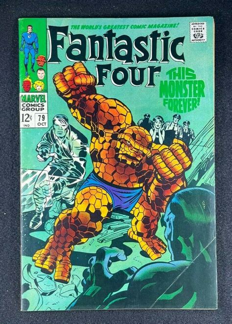 Fantastic Four 1961 79 Vgfn 50 1st App Android Man Jack Kirby