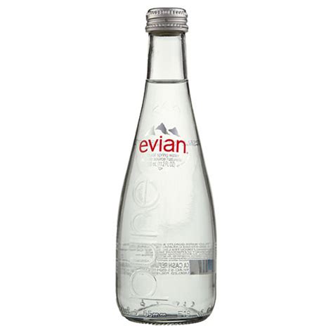 Evian Mineral Water Glass 330 Ml