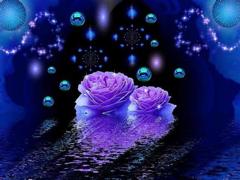 Purple Roses Backgrounds Wallpaper Cave