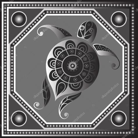 Ethnic Maya Texture With A Totem 78 Stock Vector Image By ©kashtanka