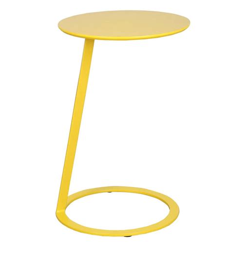 Modern Round Imported Designer End Yellow Table For Home Id 21338125948