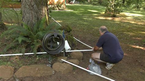 Installing A Lawn Sprinkler System Youtube
