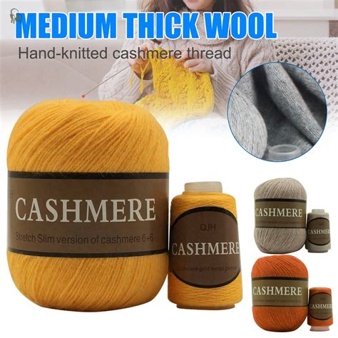 Mongolian Cashmere Yarns Kit For Hand Knitted Crafts Ball Scarf Wool