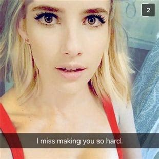 Emma Roberts Topless Snapchat Selfie Imagedesi