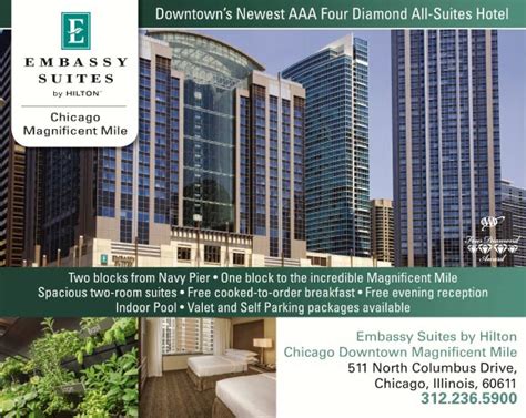 Embassy Suites By Hilton Chicago Downtown Magnificent Mile Chicago Il