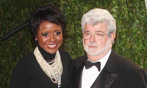 George Lucas 69 And His Wife Mellody Hobson 44 Welcome A Baby Girl