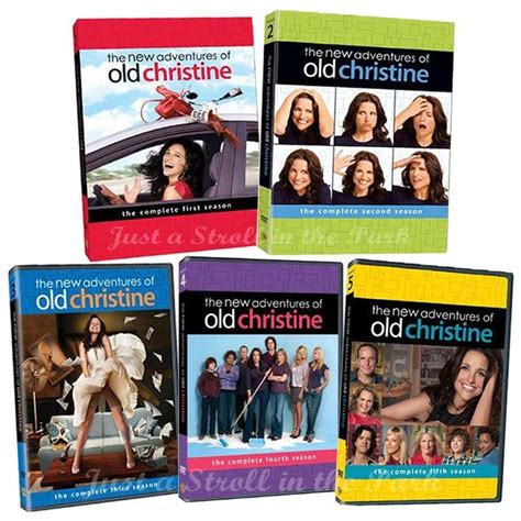 New Adventures Of Old Christine Complete Series Seasons 1 2 3 4 5 Box